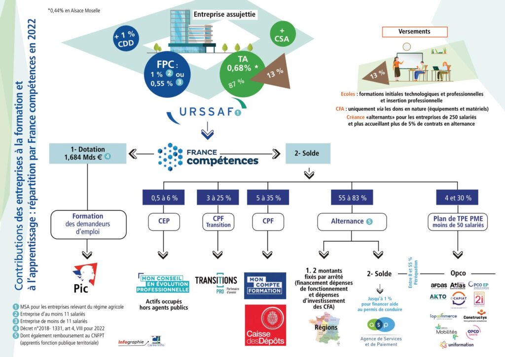 schema réforme professionnelle