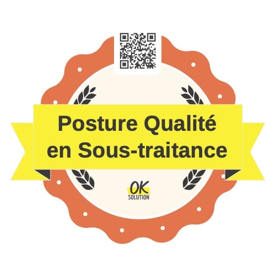 OpenBadge Posture Qualiopi en sous traitance par OK solution